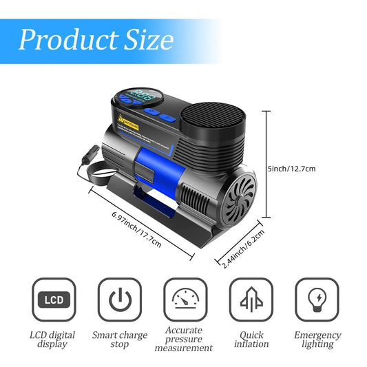 Portable Tire Inflator Air Compressor