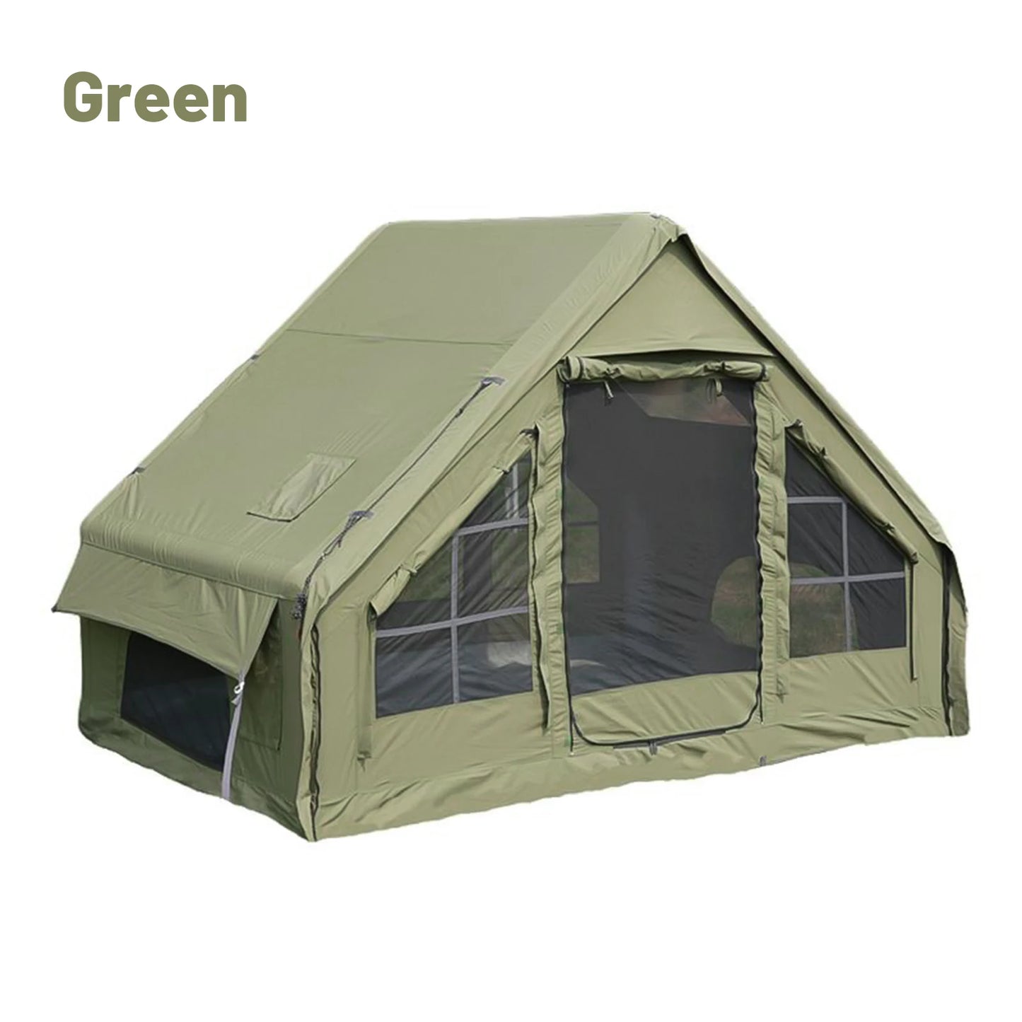 Luxury Inflatable Tents With Stove Plug,