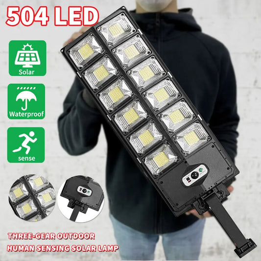 LED Solar-Powered Waterproof Lighting
