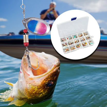 30pcs Fishing Lure with Treble Hook