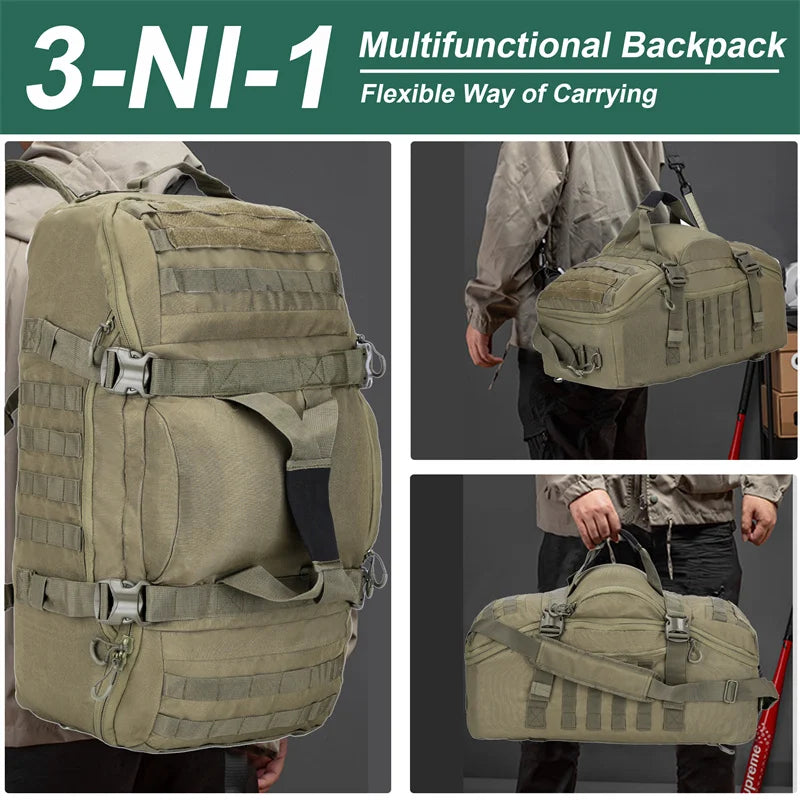 30L 50L 80L Outdoor Mountaineering Backpack  Duffel Bag