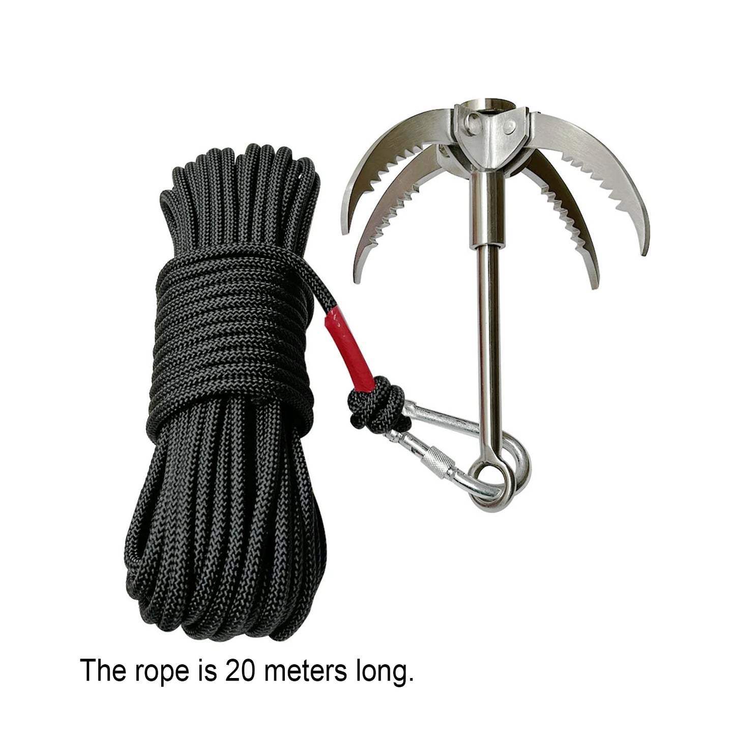 Grappling Hooks with 20M Auxiliary Rope