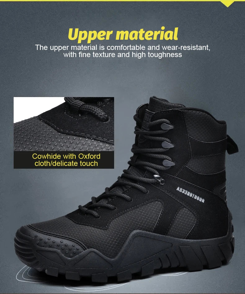 Men's Lightweight Durable Waterproof Hiking Boots