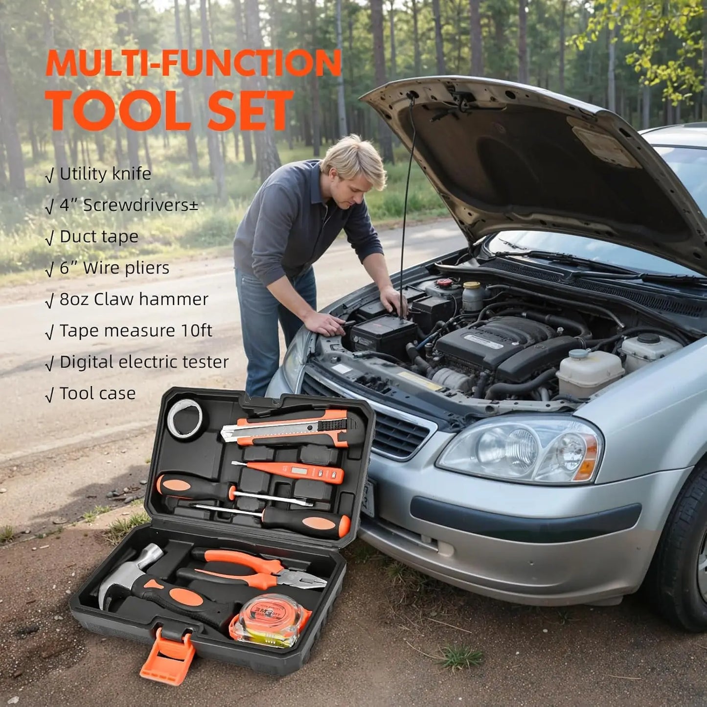 Portable Car Emergency Kit