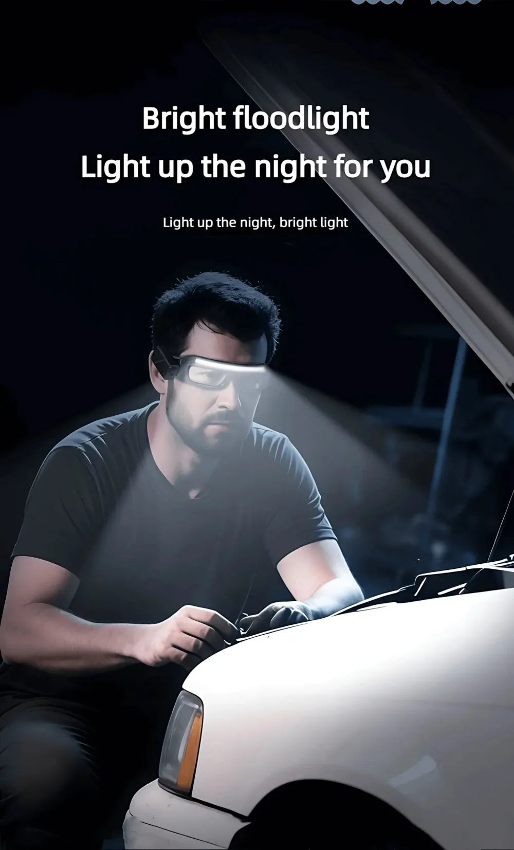 Headlight  5 Light Modes Waterproof  High Power LED