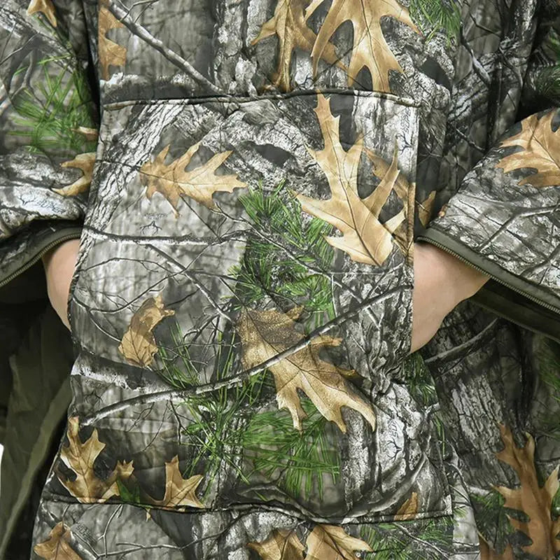 Wearable Sleeping Bag Hooded Poncho