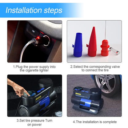 Portable Tire Inflator Air Compressor