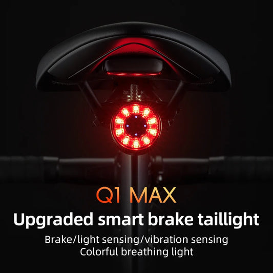Bicycle Taillight Brake Light & Warning Light