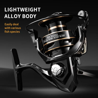 Spinning Reel Metal Wheel High Speed