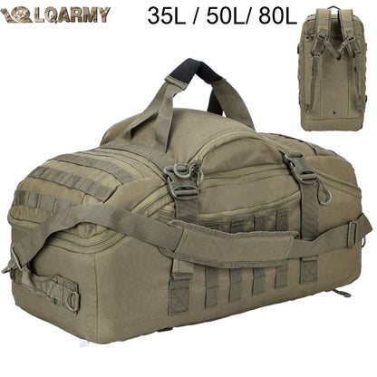30L 50L 80L Outdoor Mountaineering Backpack  Duffel Bag