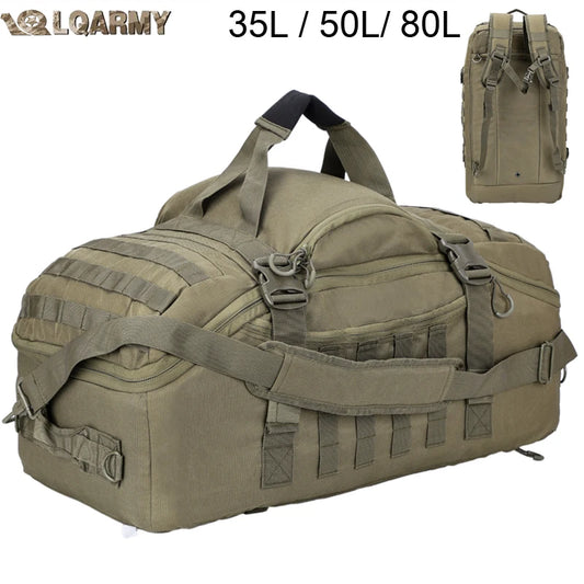 30L 50L 80L Outdoor Mountaineering Backpack  Duffel Bag