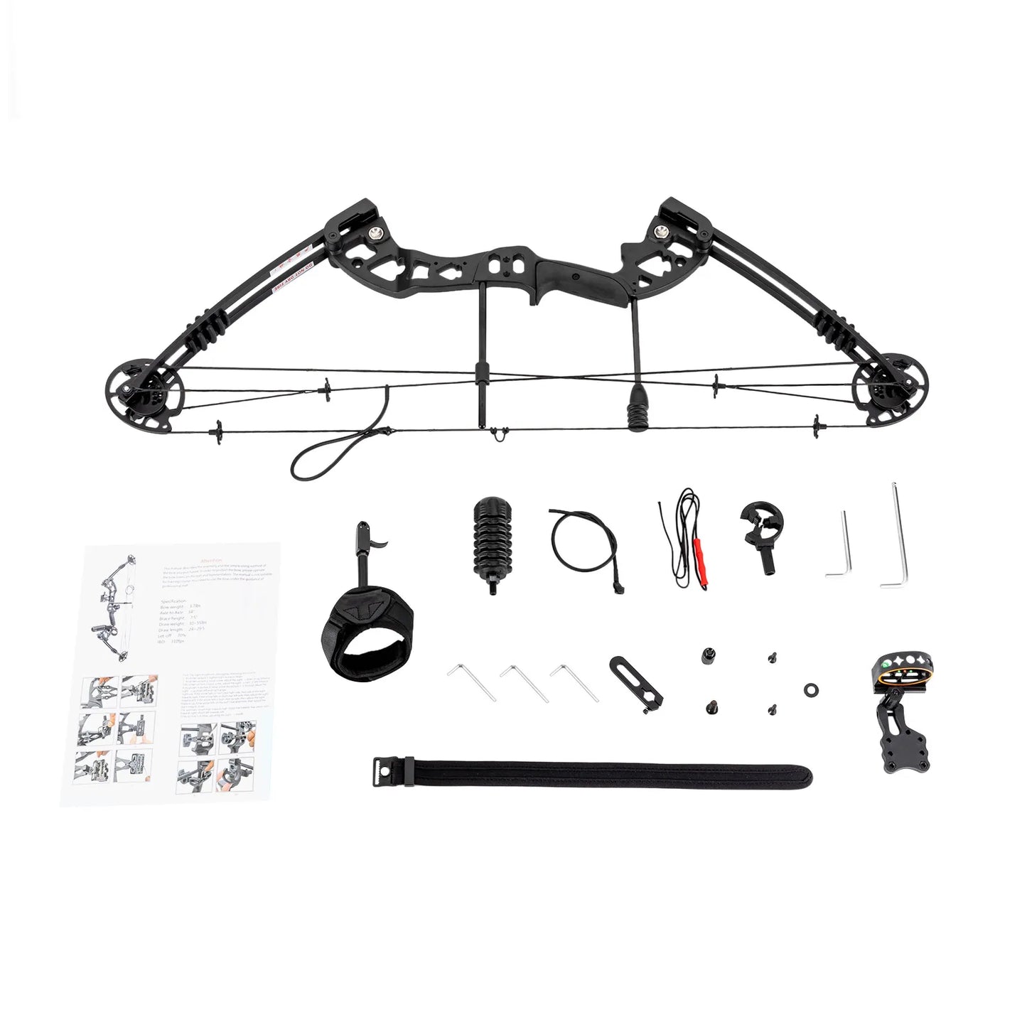 Compound Bow Adjustable Draw Weight and Length