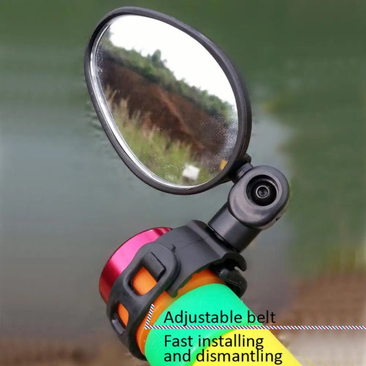 Bicycle Rearview Mirror 360 Degree Adjustable