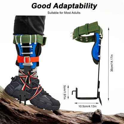Tree Climbing Spikes Kit with Safety Belt Harness