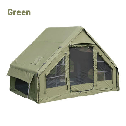 Luxury Inflatable Tents With Stove Plug,