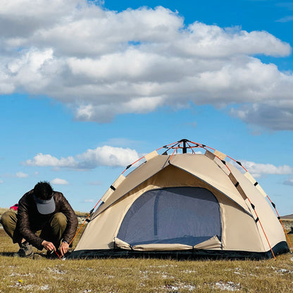 2-4 Person Lightweight Windproof Camping Tent
