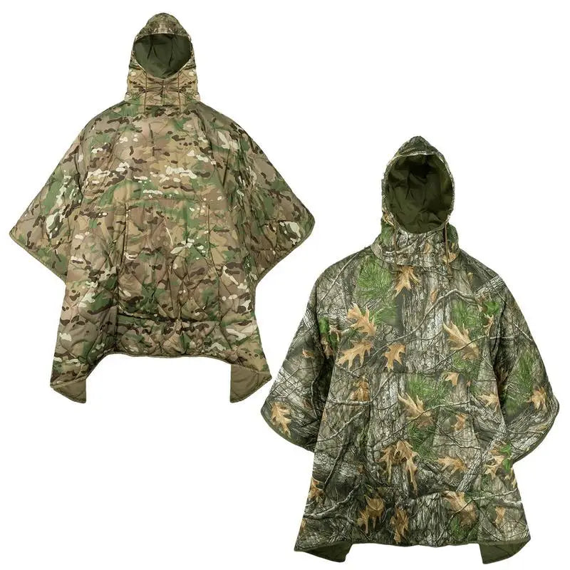 Wearable Sleeping Bag Hooded Poncho
