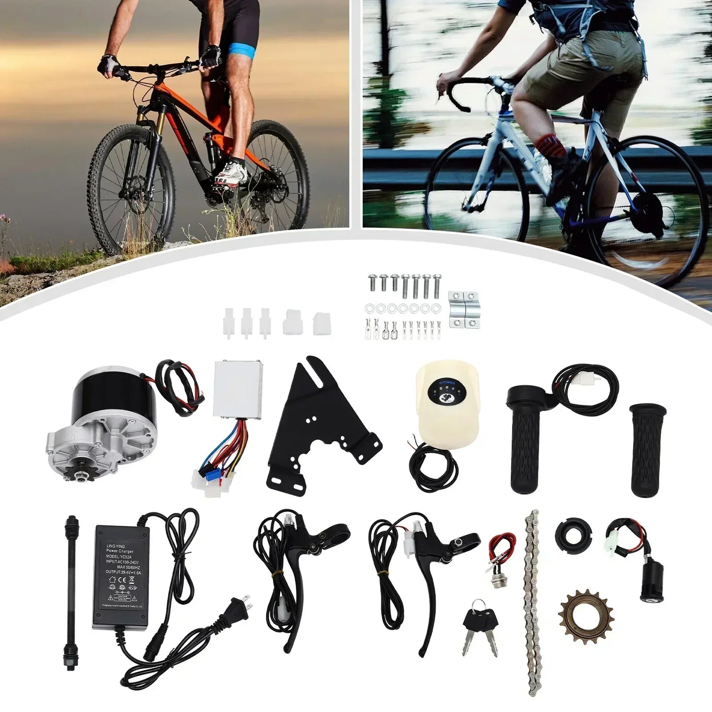 24V 250W E-Bike Conversion Kit