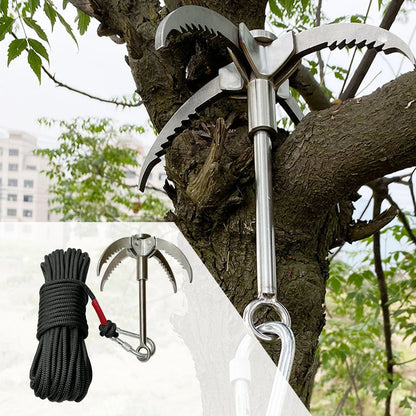 Grappling Hooks with 20M Auxiliary Rope
