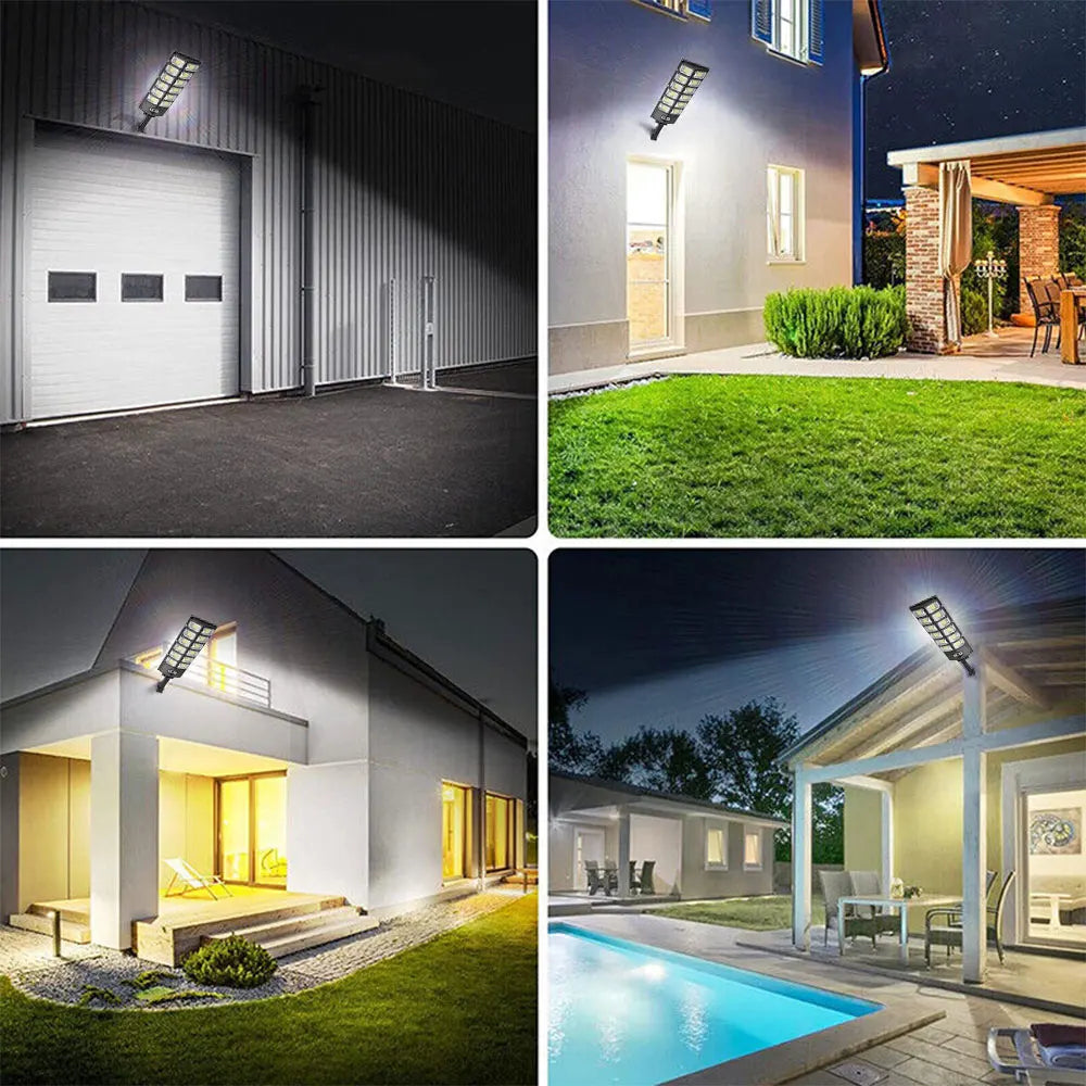 LED Solar-Powered Waterproof Lighting