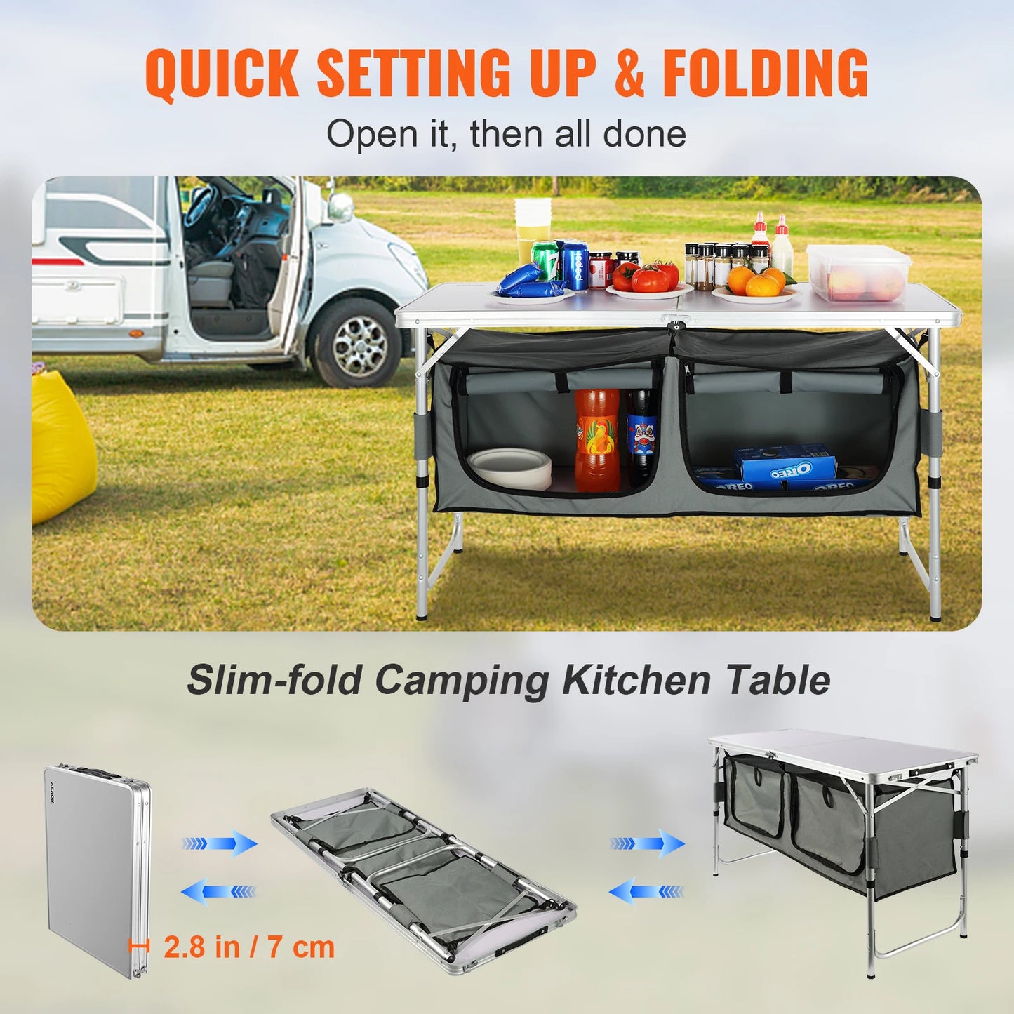 Outdoor Folding Camping Table