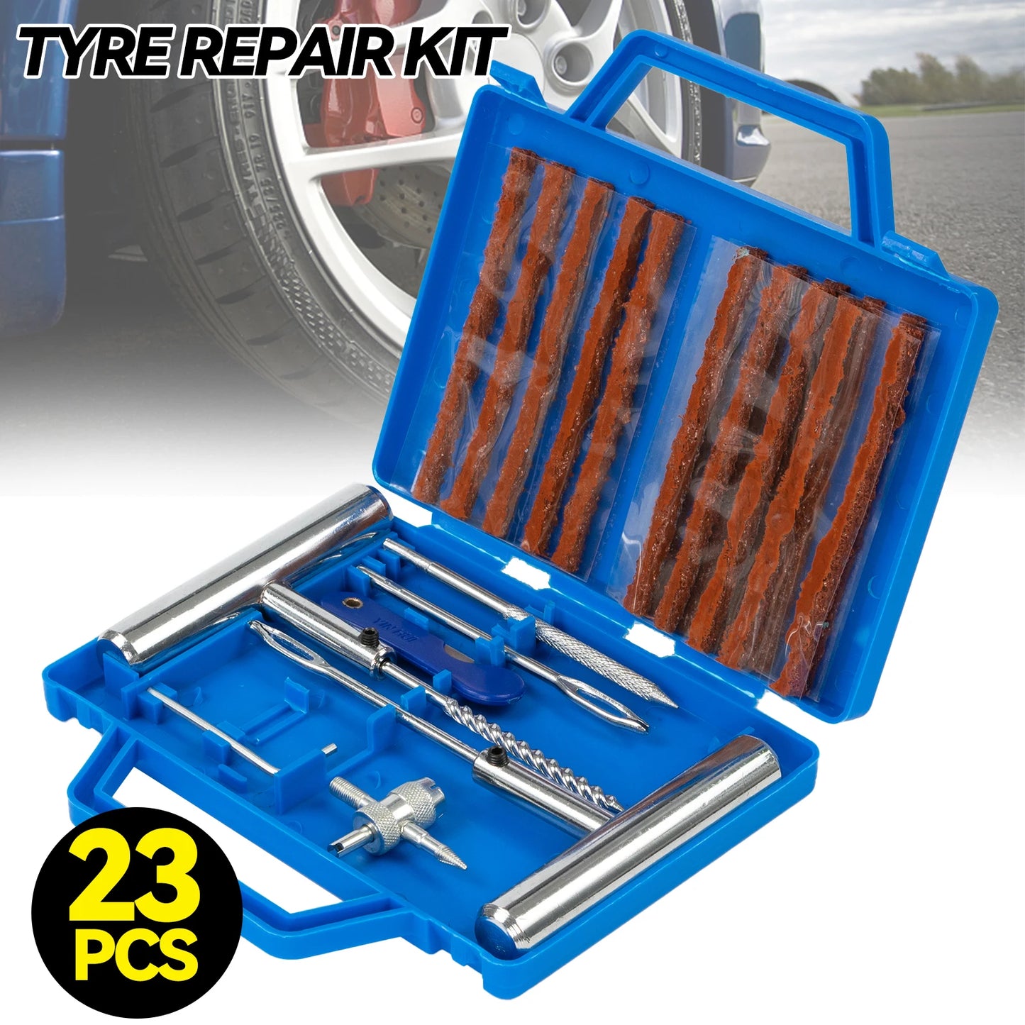 Portable Car Tire Repair Kit