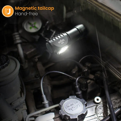 Rechargeable Mini Headlamp Angle Flashlight