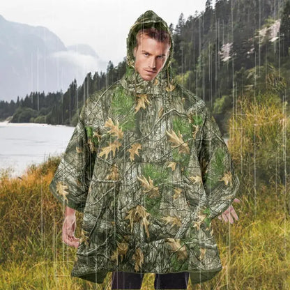 Wearable Sleeping Bag Hooded Poncho