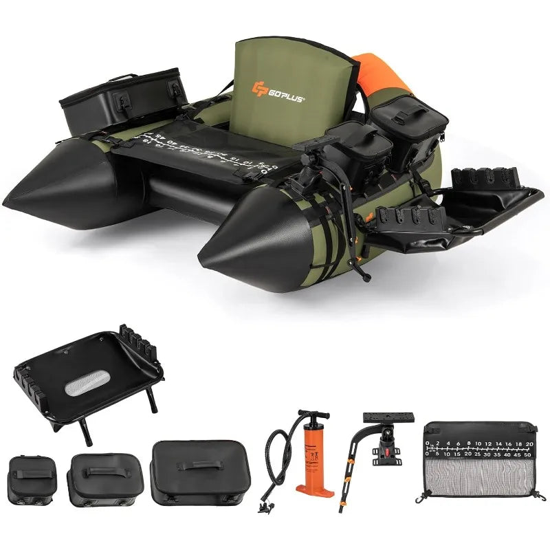 Inflatable Fishing Float Tube