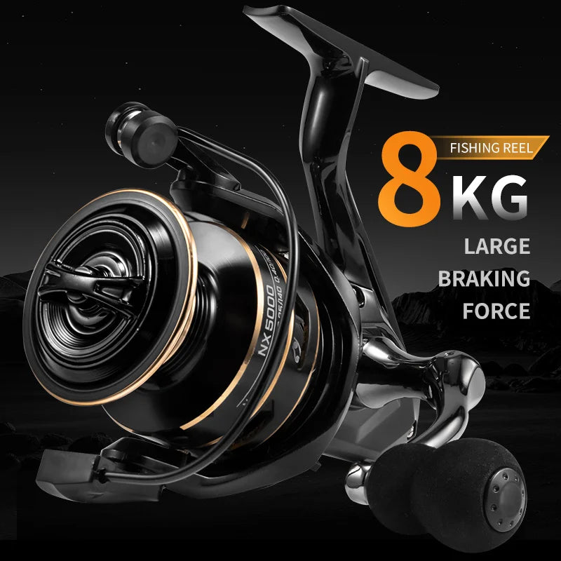 Spinning Reel Metal Wheel High Speed