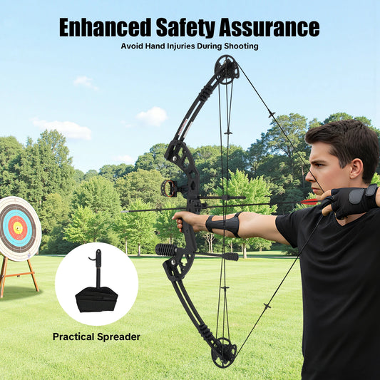 Compound Bow Adjustable Draw Weight and Length