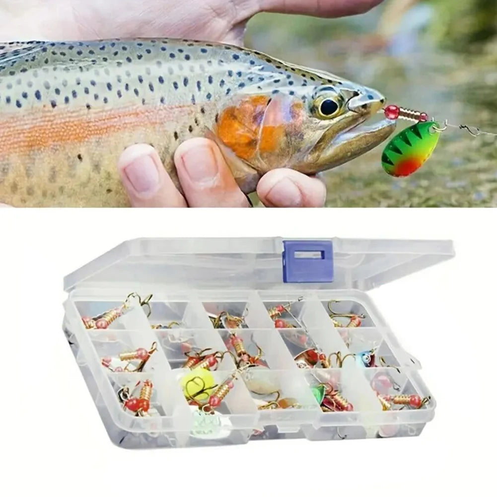 30pcs Fishing Lure with Treble Hook
