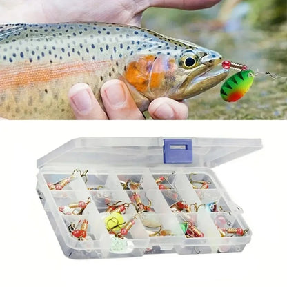 30pcs Fishing Lure with Treble Hook