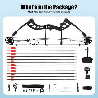 Compound Bow Adjustable Draw Weight and Length