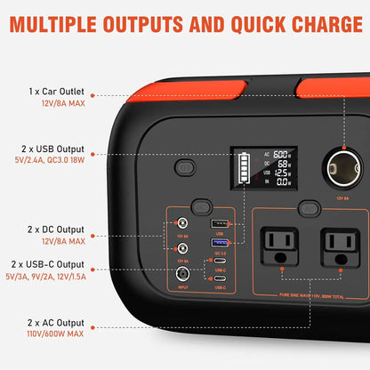 Portable Power Station  Solar Generator