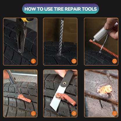 Portable Car Tire Repair Kit