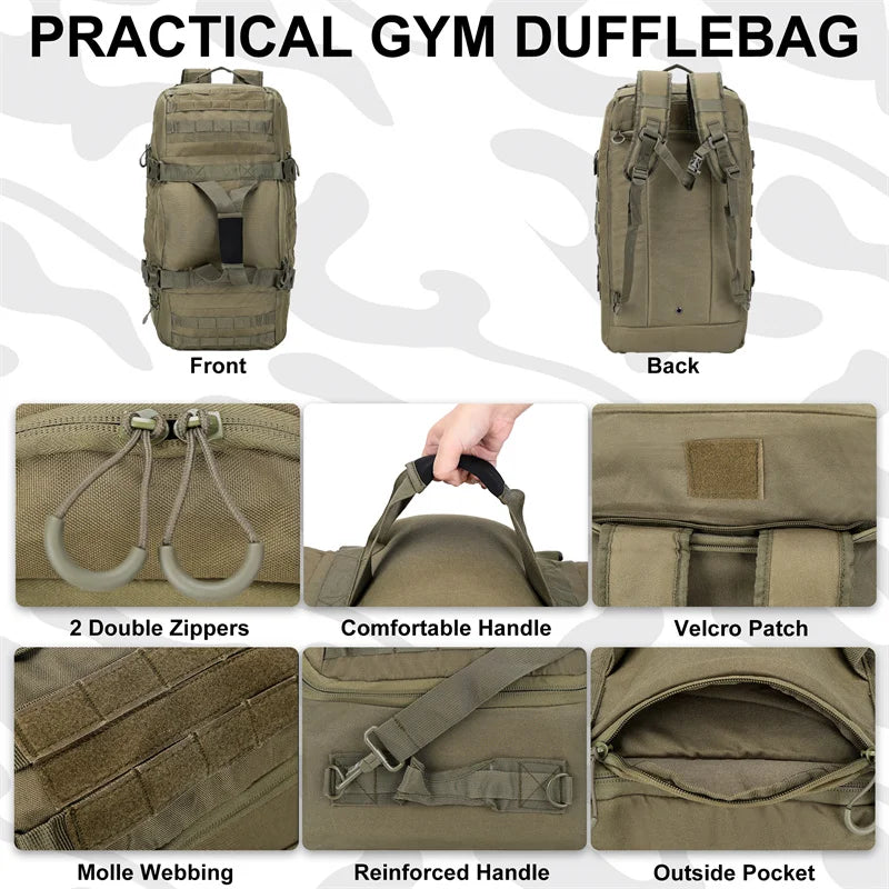 30L 50L 80L Outdoor Mountaineering Backpack  Duffel Bag