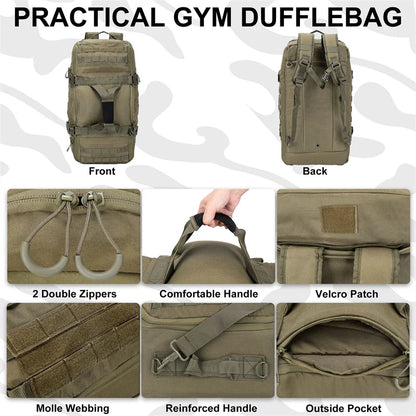 30L 50L 80L Outdoor Mountaineering Backpack  Duffel Bag