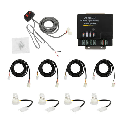 4-Bulb Hideaway Strobe Kit