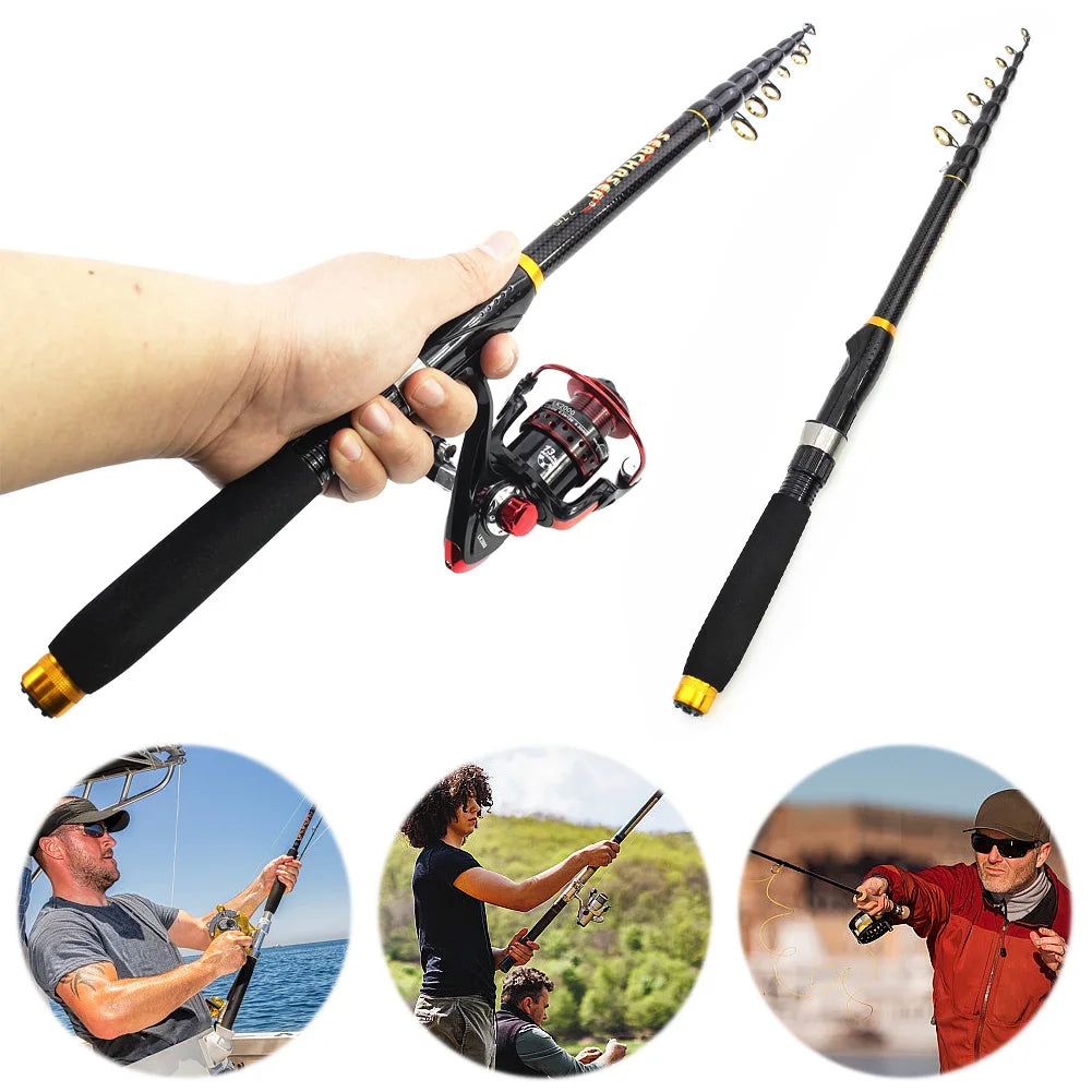Carbon Fiber Spinning Fishing Rod