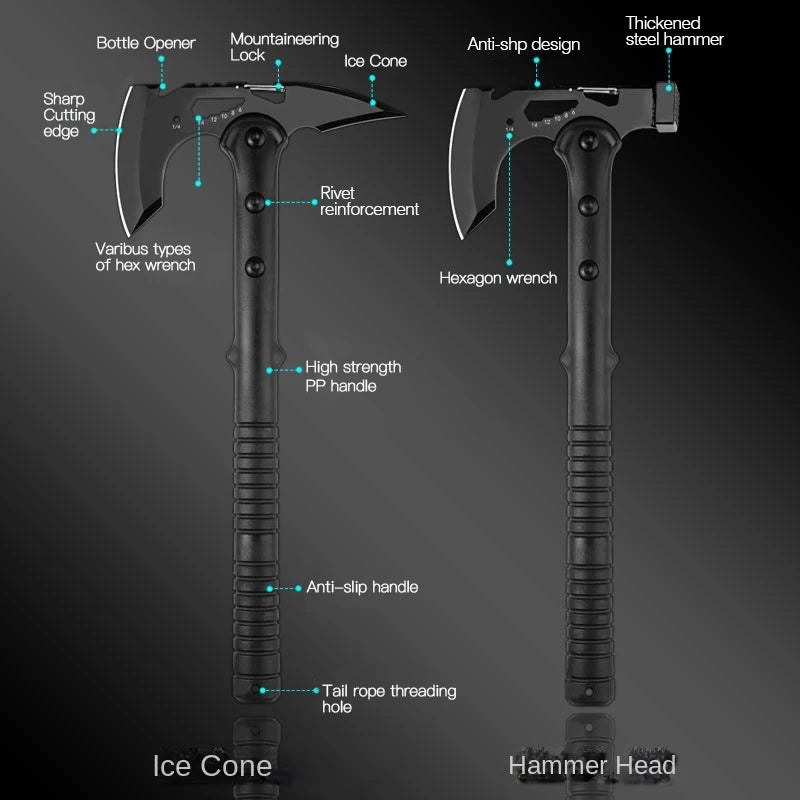Multi-Functional Raw Tools  Axe