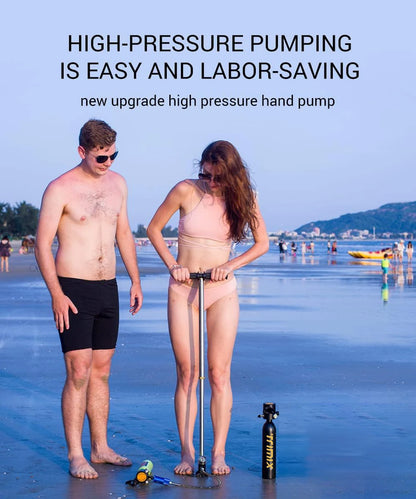 Mini Scuba Lung Tank 0.5L With Snorkeling mask