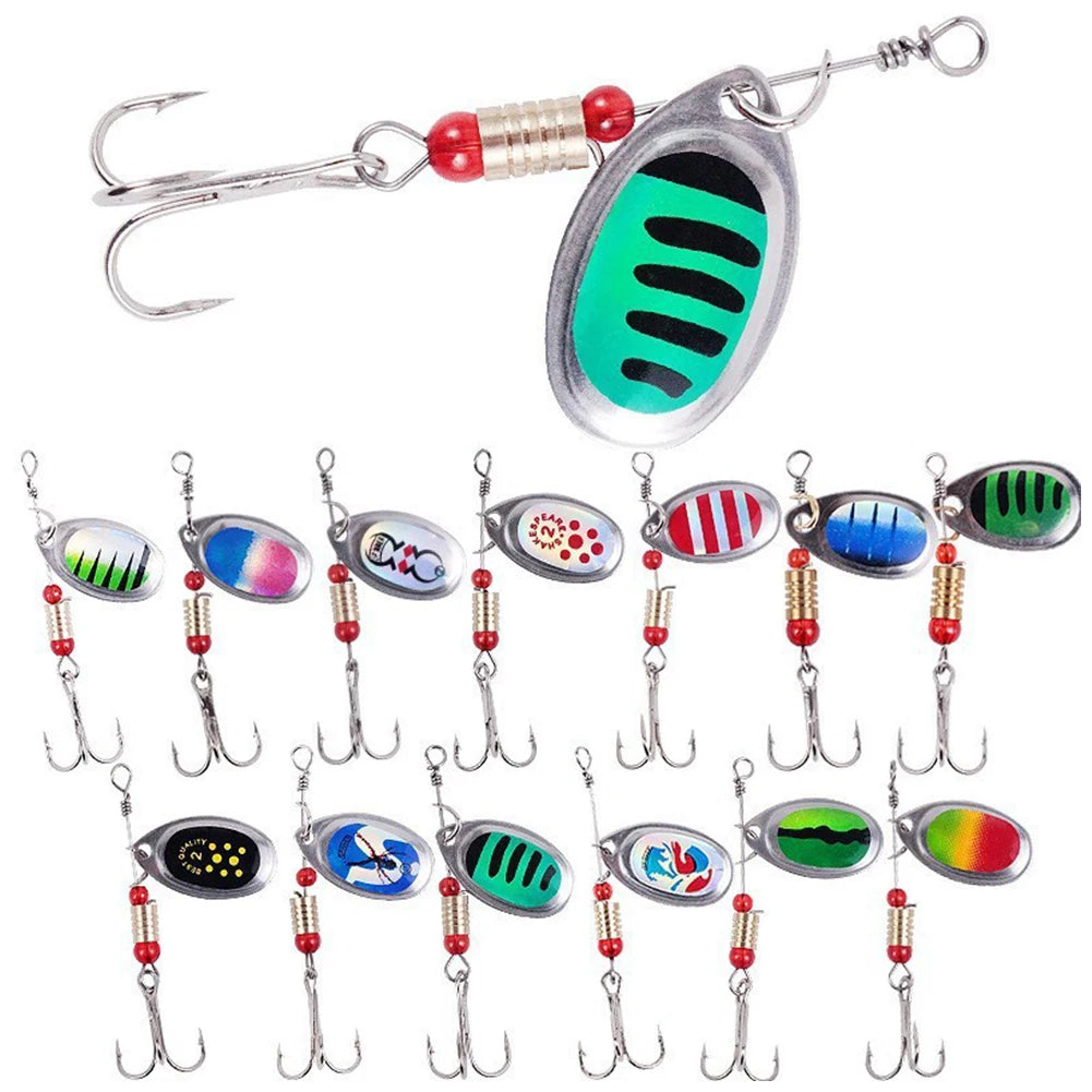 30pcs Fishing Lure with Treble Hook