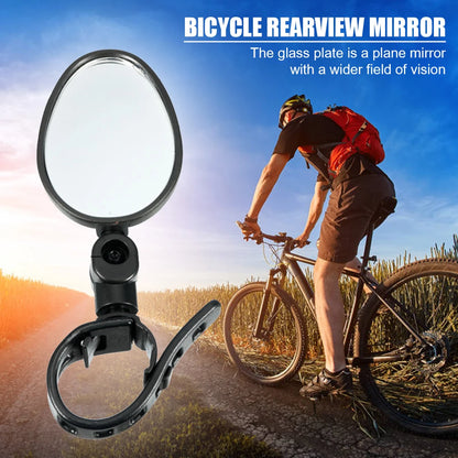 Bicycle Rearview Mirror 360 Degree Adjustable
